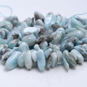 Shop Larimar Chip & Nugget Beads! 11-14MM Dominican Larimar Gemstone Pebble Nugget Chip Loose Beads 15 inch  (80002161-A2) | Natural genuine chip Larimar beads for beading and jewelry making.  #jewelry #beads #beadedjewelry #diyjewelry #jewelrymaking #beadstore #beading #affiliate #ad