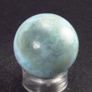 Shop Larimar Shapes! Larimar Sphere From Dominican Republic – 0.8" | Natural genuine stones & crystals in various shapes & sizes. Buy raw cut, tumbled, or polished gemstones for making jewelry or crystal healing energy vibration raising reiki stones. #crystals #gemstones #crystalhealing #crystalsandgemstones #energyhealing #affiliate #ad