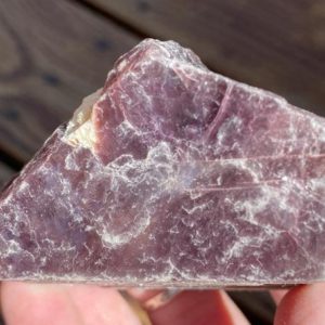 2.6" Lepidolite Slab,  Natural Purple Lithium Mica Crystal,  Raw Lepidolite,  Rough Lepidolite,  Gemmy Lepidolite Slice #9 | Natural genuine stones & crystals in various shapes & sizes. Buy raw cut, tumbled, or polished gemstones for making jewelry or crystal healing energy vibration raising reiki stones. #crystals #gemstones #crystalhealing #crystalsandgemstones #energyhealing #affiliate #ad