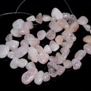 Shop Morganite Chip & Nugget Beads! SALE !!! 9-11MM  Morganite Gemstone Pebble Nugget Chip Loose Beads 15.5 inch  (80001841-A20) | Natural genuine chip Morganite beads for beading and jewelry making.  #jewelry #beads #beadedjewelry #diyjewelry #jewelrymaking #beadstore #beading #affiliate #ad