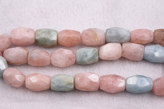 Natural Aaaaaaa Morganite Oval Section Beads,natural Faceted Beads Wholesale Bulk Supply,13*16mm