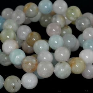 Shop Morganite Round Beads! 12mm Beryl Morganite Gemstone Grade A Pink Multicolor Round Loose Beads 8 inch Half Strand LOT 1,2,6,12 (90183654-372) | Natural genuine round Morganite beads for beading and jewelry making.  #jewelry #beads #beadedjewelry #diyjewelry #jewelrymaking #beadstore #beading #affiliate #ad
