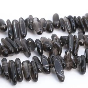 Shop Obsidian Chip & Nugget Beads! 12-24×3-5MM Transparent Brown Obsidian Bead Stick Pebble Chip Genuine Natural Grade AAA Gem Loose Bead 15.5"/7.5" Bulk Lot Option(112834) | Natural genuine chip Obsidian beads for beading and jewelry making.  #jewelry #beads #beadedjewelry #diyjewelry #jewelrymaking #beadstore #beading #affiliate #ad