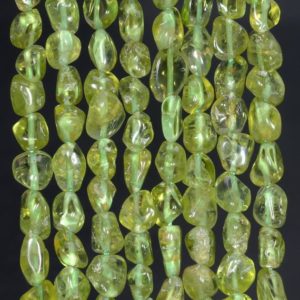 Shop Peridot Chip & Nugget Beads! 10X6-6X5MM  Peridot Gemstone Grade A Pebble Chip Loose Beads 15.5 inch  (80004142-B111) | Natural genuine chip Peridot beads for beading and jewelry making.  #jewelry #beads #beadedjewelry #diyjewelry #jewelrymaking #beadstore #beading #affiliate #ad