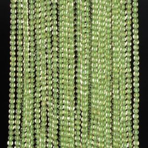Shop Peridot Round Beads! 2mm Pedoretes Peridot Gemstone Grade AA Green Round 2mm Loose Beads 16 inch Full Strand (90147967-107-2mm F) | Natural genuine round Peridot beads for beading and jewelry making.  #jewelry #beads #beadedjewelry #diyjewelry #jewelrymaking #beadstore #beading #affiliate #ad