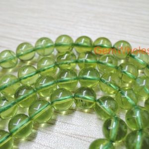 7.5" AAA Natural Peridot 5.5mm~6mm round beads, ollive green color DIY beads, Green gemstone, semi-precious stone, genuine peridot gemstone | Natural genuine round Peridot beads for beading and jewelry making.  #jewelry #beads #beadedjewelry #diyjewelry #jewelrymaking #beadstore #beading #affiliate #ad
