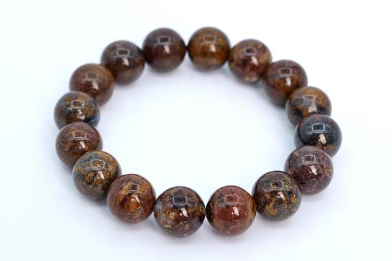 16 Pcs - 13mm Pietersite Beads Grade Aaa Genuine Natural Round Gemstone Loose Beads (105736)