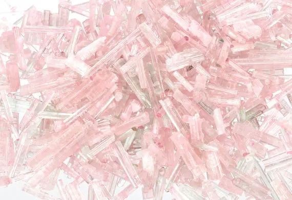 Raw Pink Tourmaline Pieces, Rough Pink Tourmaline, Bulk Rough Pink Tourmalines, Tourmaline Crystal, Raw Crystal Bar, Ptscoop002