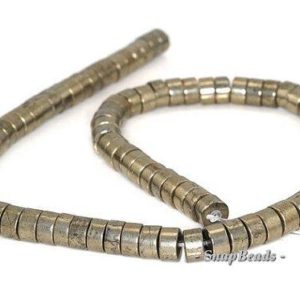 Shop Pyrite Rondelle Beads! 10x5mm Palazzo Iron Pyrite Gemstone Heishi Rondelle 10x5mm Loose Beads 15.5 inch Full Strand LOT 1,2,6,12 and 20 (90145056-409) | Natural genuine rondelle Pyrite beads for beading and jewelry making.  #jewelry #beads #beadedjewelry #diyjewelry #jewelrymaking #beadstore #beading #affiliate #ad