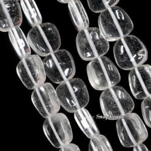 Shop Quartz Crystal Bead Shapes! 12mm Rock Crystal Gemstone Loose Beads 15.5 inch Full Strand (90191465-B4-508) | Natural genuine other-shape Quartz beads for beading and jewelry making.  #jewelry #beads #beadedjewelry #diyjewelry #jewelrymaking #beadstore #beading #affiliate #ad