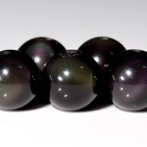 Shop Rainbow Obsidian Beads! Genuine Natural Obsidian Gemstone Beads 6MM Rainbow Round AAA Quality Loose Beads (104141) | Natural genuine round Rainbow Obsidian beads for beading and jewelry making.  #jewelry #beads #beadedjewelry #diyjewelry #jewelrymaking #beadstore #beading #affiliate #ad