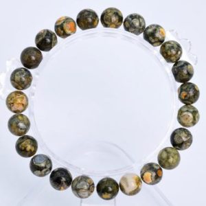 Shop Rainforest Jasper Jewelry! 8MM Rainforest Rhyolite Beads Bracelet Grade AAA Genuine Natural Round Gemstone 7" Bulk Lot Options (106601h-2015) | Natural genuine Rainforest Jasper jewelry. Buy crystal jewelry, handmade handcrafted artisan jewelry for women.  Unique handmade gift ideas. #jewelry #beadedjewelry #beadedjewelry #gift #shopping #handmadejewelry #fashion #style #product #jewelry #affiliate #ad