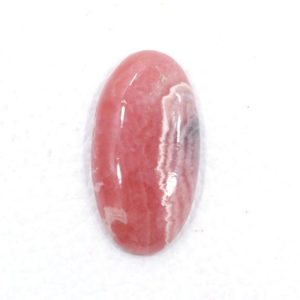 Shop Rhodochrosite Cabochons! Beautiful Rhodochrosite 15*29 MM Pink Color With White Streaks Rhodochrosite 28.85 Cts  Oval Shape Heart Chakra Cabochon Zodiac Gemstone | Natural genuine stones & crystals in various shapes & sizes. Buy raw cut, tumbled, or polished gemstones for making jewelry or crystal healing energy vibration raising reiki stones. #crystals #gemstones #crystalhealing #crystalsandgemstones #energyhealing #affiliate #ad