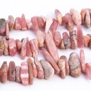 Shop Rhodochrosite Chip & Nugget Beads! 12-24×3-5MM Argentina Rhodochrosite Beads Stick Pebble Chip Genuine Natural Grade AA Gemstone Loose Beads 16" / 8" Bulk Lot Options (112831) | Natural genuine chip Rhodochrosite beads for beading and jewelry making.  #jewelry #beads #beadedjewelry #diyjewelry #jewelrymaking #beadstore #beading #affiliate #ad