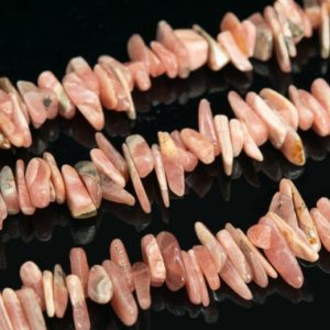 Shop Rhodochrosite Chip & Nugget Beads! 12-24×3-5MM Rhodochrosite Beads Stick Pebble Chip Argentina Grade AA Genuine Natural Loose Beads 15.5" / 7.5" Bulk Lot Options (111267) | Natural genuine chip Rhodochrosite beads for beading and jewelry making.  #jewelry #beads #beadedjewelry #diyjewelry #jewelrymaking #beadstore #beading #affiliate #ad