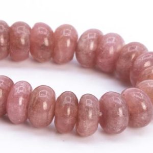Shop Rhodochrosite Rondelle Beads! 6x3MM Argentina Rhodochrosite Beads Grade AA Pink Genuine Natural Gemstone Half Strand Rondelle Loose Beads 6.5" (114595h-3782) | Natural genuine rondelle Rhodochrosite beads for beading and jewelry making.  #jewelry #beads #beadedjewelry #diyjewelry #jewelrymaking #beadstore #beading #affiliate #ad