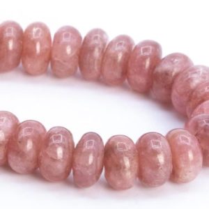 Shop Rhodochrosite Rondelle Beads! 6x3MM Argentina Rhodochrosite Beads Grade AA Pink Genuine Natural Gemstone Half Strand Rondelle Loose Beads 6.5" (114591h-3782) | Natural genuine rondelle Rhodochrosite beads for beading and jewelry making.  #jewelry #beads #beadedjewelry #diyjewelry #jewelrymaking #beadstore #beading #affiliate #ad