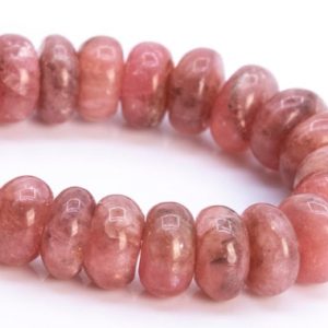 Shop Rhodochrosite Rondelle Beads! 6x4MM Argentina Rhodochrosite Beads Gray Pink Grade A+ Genuine Natural Half Strand Rondelle Loose Beads 7" Bulk Lot Options (115499h-3868) | Natural genuine rondelle Rhodochrosite beads for beading and jewelry making.  #jewelry #beads #beadedjewelry #diyjewelry #jewelrymaking #beadstore #beading #affiliate #ad