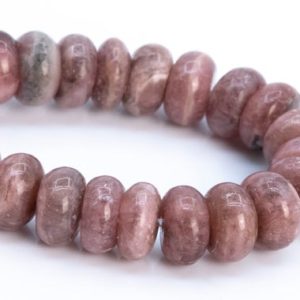 Shop Rhodochrosite Rondelle Beads! 6x4MM Argentina Rhodochrosite Beads Brown Pink Grade A Genuine Natural Half Strand Rondelle Loose Beads 7" Bulk Lot Options (115495h-3868) | Natural genuine rondelle Rhodochrosite beads for beading and jewelry making.  #jewelry #beads #beadedjewelry #diyjewelry #jewelrymaking #beadstore #beading #affiliate #ad