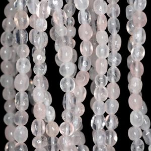 Shop Rose Quartz Chip & Nugget Beads! Rose Quartz Gemstones Pink Pebble 7×6-6x5MM Loose Beads 16 inch Full Strand (90143791-B69) | Natural genuine chip Rose Quartz beads for beading and jewelry making.  #jewelry #beads #beadedjewelry #diyjewelry #jewelrymaking #beadstore #beading #affiliate #ad
