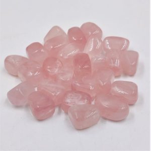 Shop Tumbled Rose Quartz Crystals & Pocket Stones! AAA Quality 25 PC LOT Rose Quartz Tumbled Stone, polished Rose Quartz , Healing Crystal , Pocket stone  15 To 20 Mm Size | Natural genuine stones & crystals in various shapes & sizes. Buy raw cut, tumbled, or polished gemstones for making jewelry or crystal healing energy vibration raising reiki stones. #crystals #gemstones #crystalhealing #crystalsandgemstones #energyhealing #affiliate #ad