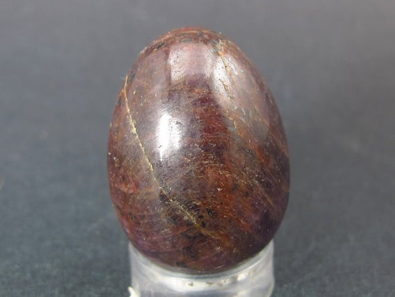 Genuine Ruby Corundum Egg From India - 20 Grams - 1.0"