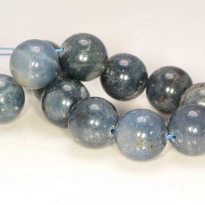 Shop Sapphire Round Beads! 15mm Genuine Natural Blue Sapphire Rare Gemstone Blue Round 4 Beads (80009753-490) | Natural genuine round Sapphire beads for beading and jewelry making.  #jewelry #beads #beadedjewelry #diyjewelry #jewelrymaking #beadstore #beading #affiliate #ad