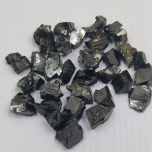 Shop Raw & Rough Shungite Stones! SilverShungite / Elite Shungite Raw Stone, 10 / 25 Piece LOT Natural  Shungite Gemstone, Healing Crystal Raw 8×10, 10×12, 15×20 Mm Size | Natural genuine stones & crystals in various shapes & sizes. Buy raw cut, tumbled, or polished gemstones for making jewelry or crystal healing energy vibration raising reiki stones. #crystals #gemstones #crystalhealing #crystalsandgemstones #energyhealing #affiliate #ad