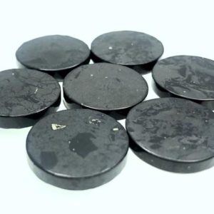 Shop Shungite Shapes! Genuine Russian Shungite Mobile Phone Sticker Anti Radiation, EMF Protection Energy Stone Grade AAA 20mm Coin Circle (80007895-A276) | Natural genuine stones & crystals in various shapes & sizes. Buy raw cut, tumbled, or polished gemstones for making jewelry or crystal healing energy vibration raising reiki stones. #crystals #gemstones #crystalhealing #crystalsandgemstones #energyhealing #affiliate #ad