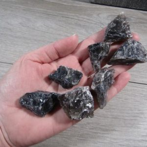 Smoky Quartz Raw Stone U80 | Natural genuine stones & crystals in various shapes & sizes. Buy raw cut, tumbled, or polished gemstones for making jewelry or crystal healing energy vibration raising reiki stones. #crystals #gemstones #crystalhealing #crystalsandgemstones #energyhealing #affiliate #ad