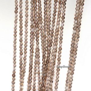 Shop Smoky Quartz Round Beads! 2MM Champagne Smoky Quartz Gemstone Round 2MM Loose Beads 16 inch Full Strand LOT 1,2,6,12 and 50 (90113609-107 – 2mm C) | Natural genuine round Smoky Quartz beads for beading and jewelry making.  #jewelry #beads #beadedjewelry #diyjewelry #jewelrymaking #beadstore #beading #affiliate #ad