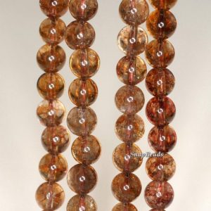Shop Smoky Quartz Round Beads! 7mm Smoky Quartz Gemstone Round Loose Beads 7.5 inch Half Strand LOT 1,2 and 6 (90191788-B40-584) | Natural genuine round Smoky Quartz beads for beading and jewelry making.  #jewelry #beads #beadedjewelry #diyjewelry #jewelrymaking #beadstore #beading #affiliate #ad