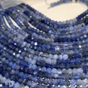 Shop Sodalite Round Beads! 1/2 strand of sodalite round beads | Natural genuine round Sodalite beads for beading and jewelry making.  #jewelry #beads #beadedjewelry #diyjewelry #jewelrymaking #beadstore #beading #affiliate #ad