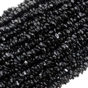 Shop Spinel Chip & Nugget Beads! 16" Long Natural Black Spinel Gemstone Smooth Uncut Chips Shape Center Drilled Beads Size 5-7 MM Making Jewelry Wholesale Price | Natural genuine chip Spinel beads for beading and jewelry making.  #jewelry #beads #beadedjewelry #diyjewelry #jewelrymaking #beadstore #beading #affiliate #ad