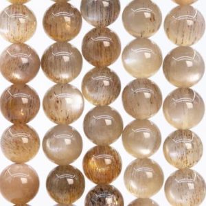 Shop Sunstone Round Beads! Genuine Natural Sunstone Gemstone Beads 7MM Flash Brown Gray Round AAAA Quality Loose Beads (112340) | Natural genuine round Sunstone beads for beading and jewelry making.  #jewelry #beads #beadedjewelry #diyjewelry #jewelrymaking #beadstore #beading #affiliate #ad