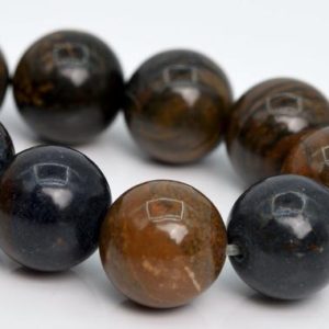 Shop Tiger Iron Beads! 10MM Blue Tiger Iron Beads Grade AAA Genuine Natural Gemstone Half Strand Round Loose Beads 7.5" BULK LOT 1,3,5,10,50 (105192h-1458) | Natural genuine round Tiger Iron beads for beading and jewelry making.  #jewelry #beads #beadedjewelry #diyjewelry #jewelrymaking #beadstore #beading #affiliate #ad