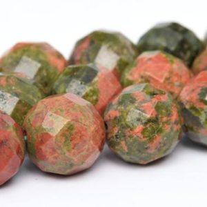 Shop Unakite Faceted Beads! Lotus Pond Unakite Beads Grade AAA Genuine Natural Gemstone Faceted Round Loose Beads 4MM 6MM 8MM 10MM Bulk Lot Options | Natural genuine faceted Unakite beads for beading and jewelry making.  #jewelry #beads #beadedjewelry #diyjewelry #jewelrymaking #beadstore #beading #affiliate #ad