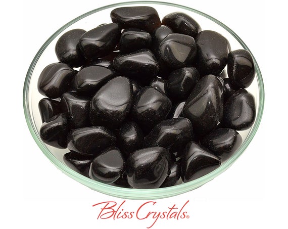 1 Apache Tears Tumbled Stone Aka Black Obsidian #at29