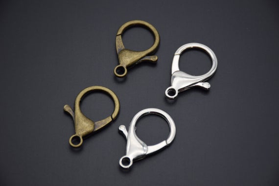 5pieces 35mmx22mm Metal Lobster Claw Clasp,claw Clip,lobster Claw Bunckle,lobster Claw Hook,clasp Closure,clasp Fastener,clasp Connector