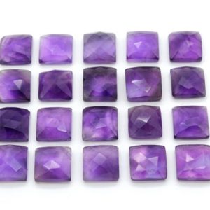 Square AA Amethyst,amethyst gemstone,loose stones,square cabochons,square gemstones,square amethyst,8x8mm,jewelry making – 1 stone | Natural genuine stones & crystals in various shapes & sizes. Buy raw cut, tumbled, or polished gemstones for making jewelry or crystal healing energy vibration raising reiki stones. #crystals #gemstones #crystalhealing #crystalsandgemstones #energyhealing #affiliate #ad