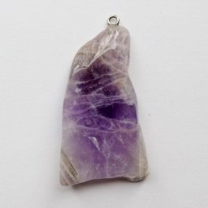 Shop Amethyst Bead Shapes! Natural Amethyst Pendant Stone, Focal Bead, Cabachon, Pendant Bead, Item 5 | Natural genuine other-shape Amethyst beads for beading and jewelry making.  #jewelry #beads #beadedjewelry #diyjewelry #jewelrymaking #beadstore #beading #affiliate #ad