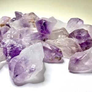 Shop Amethyst Points & Wands! Amethyst Points | Natural genuine stones & crystals in various shapes & sizes. Buy raw cut, tumbled, or polished gemstones for making jewelry or crystal healing energy vibration raising reiki stones. #crystals #gemstones #crystalhealing #crystalsandgemstones #energyhealing #affiliate #ad