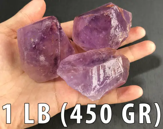 Raw Amethyst Crystal Large 1 Lb (450 Gr)