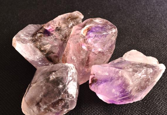 Natural Raw Amethyst Chunks,clear Purple Crystals