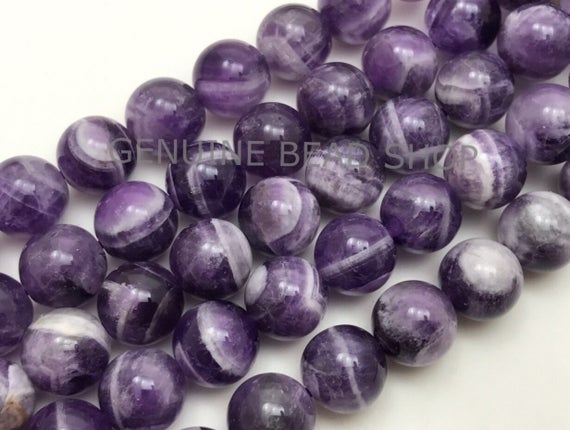 Amethyst,dog Tooth Amethyst Smooth Round Beads, Loose Beads,full Strand, Sizes: 6mm/8mm/10mm, 15 Inches
