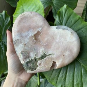 Pink amethyst  heart, amethyst heart , fossil, minerals | Natural genuine stones & crystals in various shapes & sizes. Buy raw cut, tumbled, or polished gemstones for making jewelry or crystal healing energy vibration raising reiki stones. #crystals #gemstones #crystalhealing #crystalsandgemstones #energyhealing #affiliate #ad