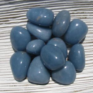 Tumbled Angelite – Angelite Crystal – Angelite Stone – Blue Angelite – Angel Stone – Healing Stone – Chakra Stone – Meditation Stone | Natural genuine stones & crystals in various shapes & sizes. Buy raw cut, tumbled, or polished gemstones for making jewelry or crystal healing energy vibration raising reiki stones. #crystals #gemstones #crystalhealing #crystalsandgemstones #energyhealing #affiliate #ad