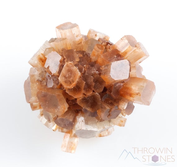 Raw Aragonite Crystal Cluster Star - Metaphysical, Raw Rocks And Minerals, Home Decor,  E1076
