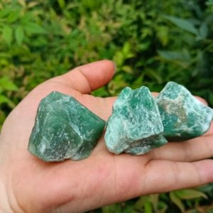 Shop Aventurine Stones & Crystals! Raw Green Aventurine Chunk 30-50mm | Natural genuine stones & crystals in various shapes & sizes. Buy raw cut, tumbled, or polished gemstones for making jewelry or crystal healing energy vibration raising reiki stones. #crystals #gemstones #crystalhealing #crystalsandgemstones #energyhealing #affiliate #ad