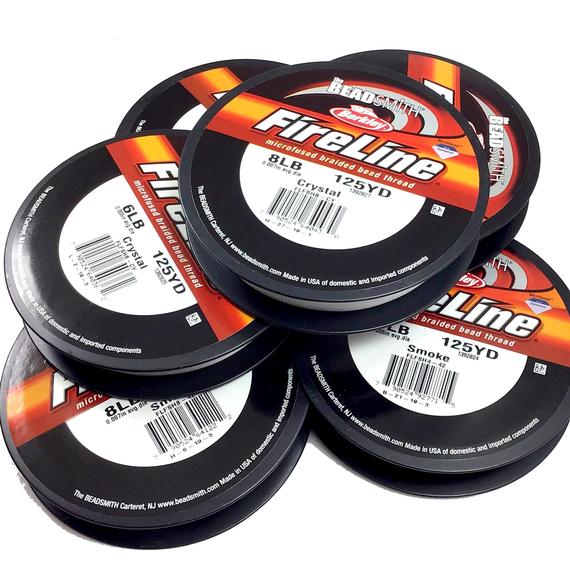 Beadsmith Fireline Braided Beading Thread – Crystal Smoke, 125 Yard